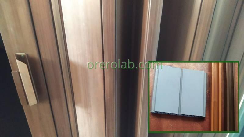 pvc folding door and frame profiles for windows and doors