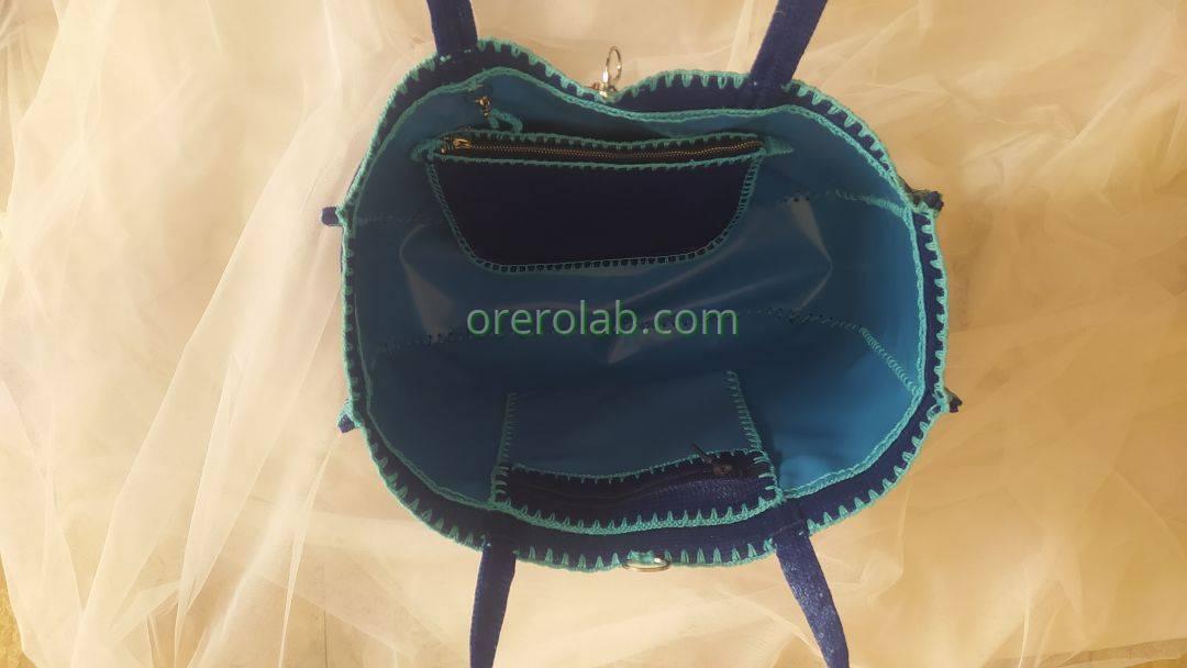 Borsa Aquatic Blue  uso spiaggia 8