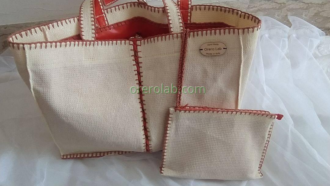 Chantilly Cream Bag  Made in Italy 13