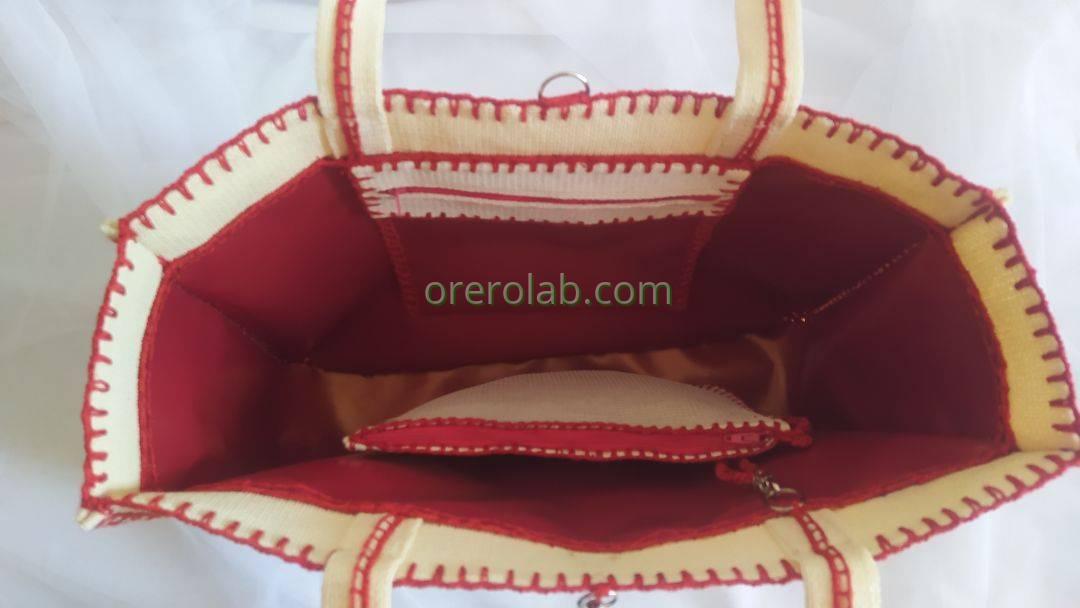 Borsa Cherry Cream  Made in Italy 11